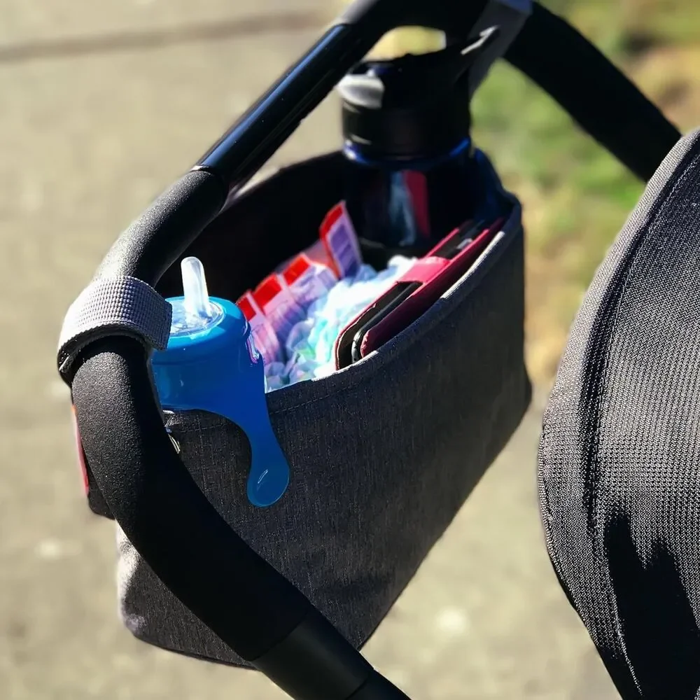 Baby Stroller Organizer Bag, Fits All Strollers Carry Your Phones, Keys, Diapers